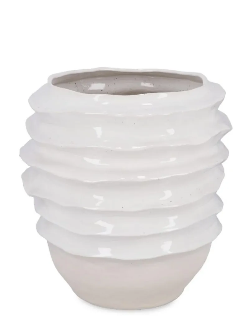 Discount Bizzotto VASO YORI TO BIANCO H46,5