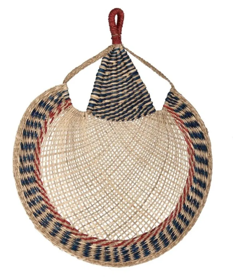 Hot Bizzotto VENTAGLIO DEC PARETE NANKA BLU ROS 60X68