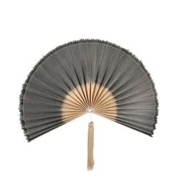 New Bizzotto VENTAGLIO DECOR NANKA NERO BEIGE 43X89