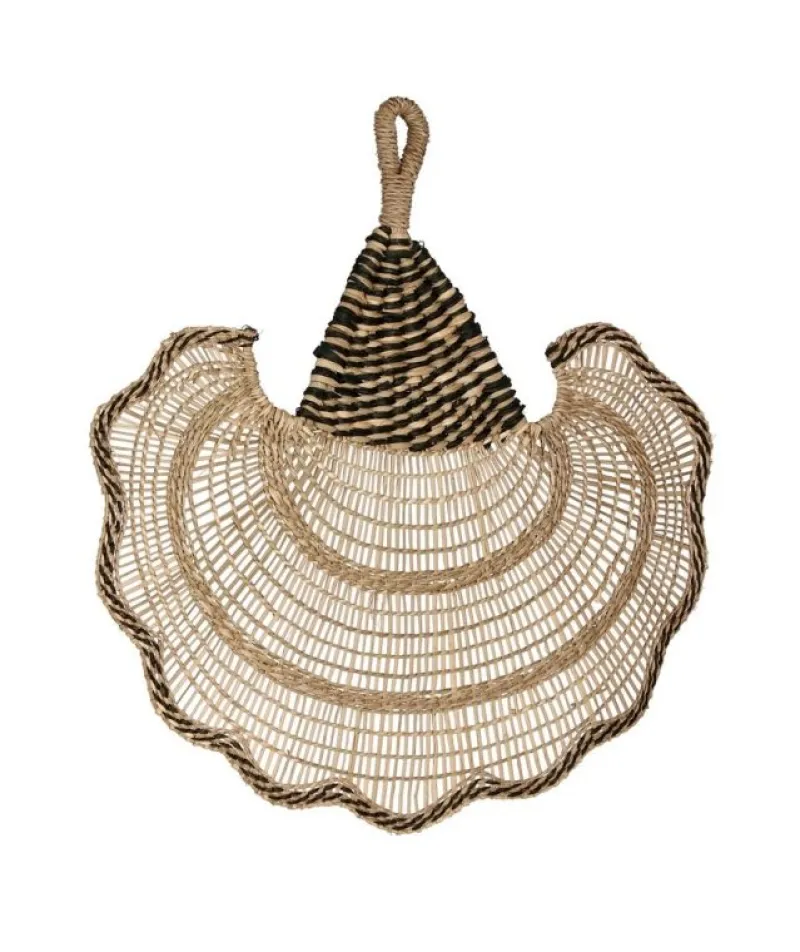 Bizzotto VENTAGLIO DECOR PARETE NANKA NERO 55X58