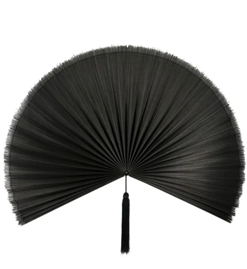 Hot Bizzotto VENTAGLIO DECORATIVO NANKA NERO 60X123