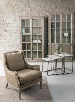 Best Bizzotto VETRINA IN LEGNO 2 ANTE - COLUMBIA