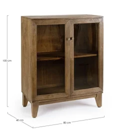 Hot Bizzotto VETRINA IN LEGNO H100 - REMINGTON