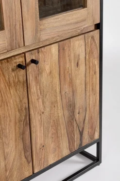 New Bizzotto VETRINA IN LEGNO SHEESHAM - NARTAN